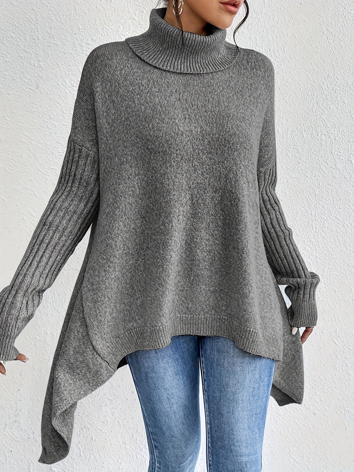 Audrei | Oversized Turtleneck Sweater