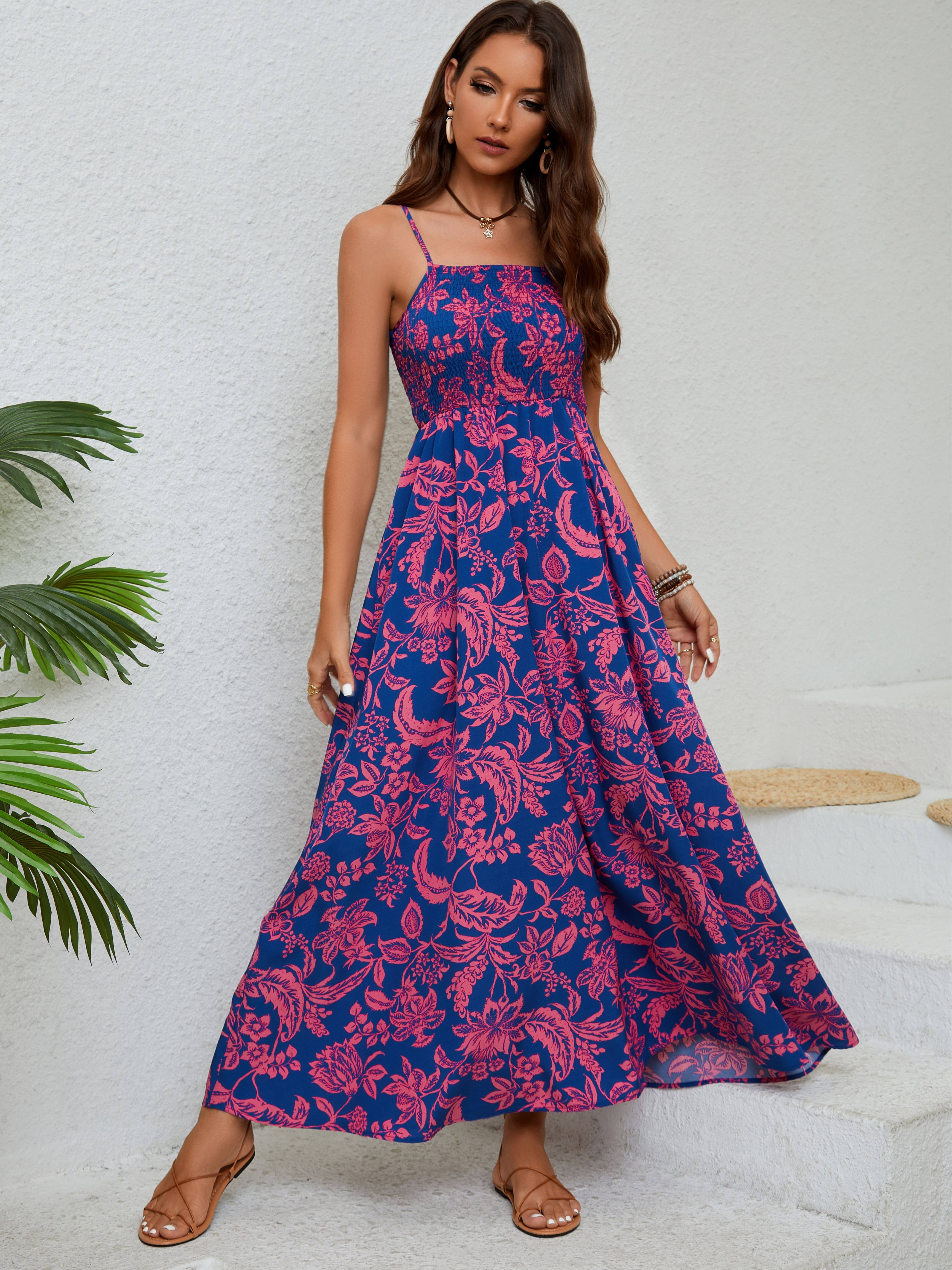 Jodie - Floral Print Cami Dress