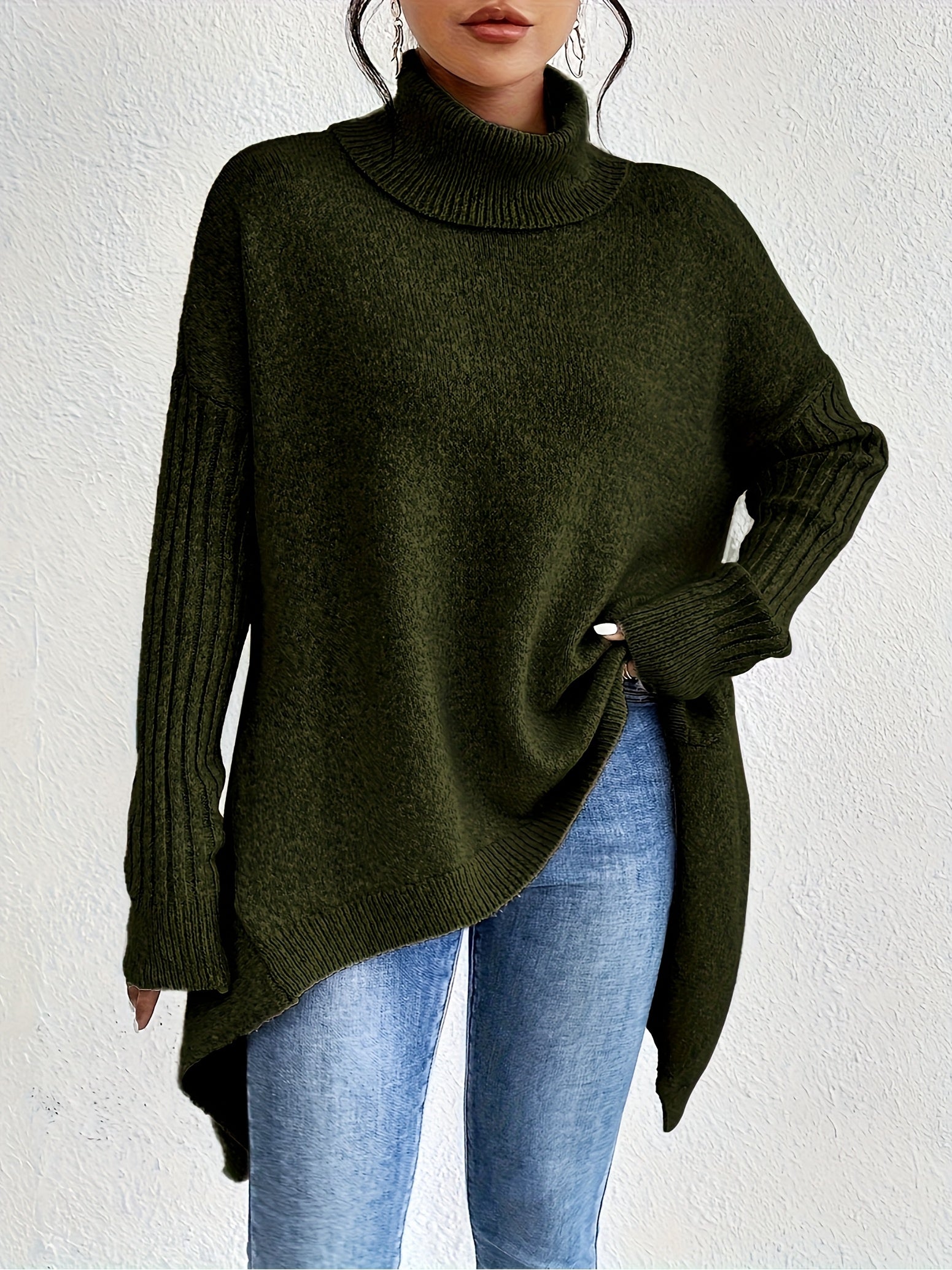 Audrei | Oversized Turtleneck Sweater