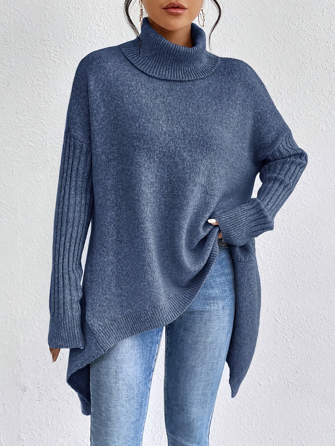 Audrei | Oversized Turtleneck Sweater
