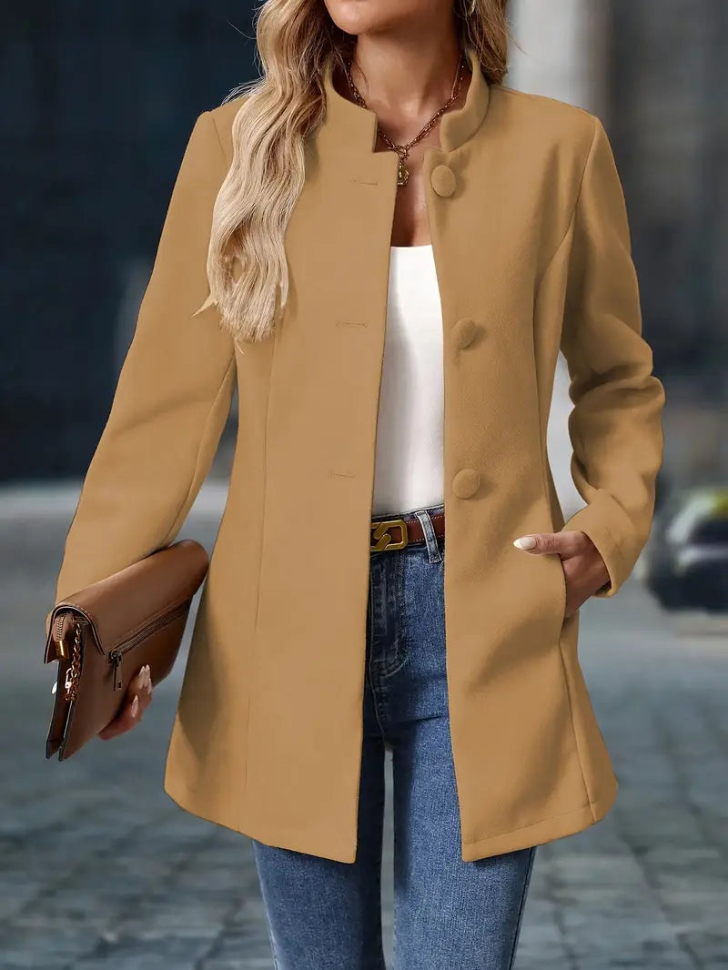 Kristin | Tailored Long Blazer Coat