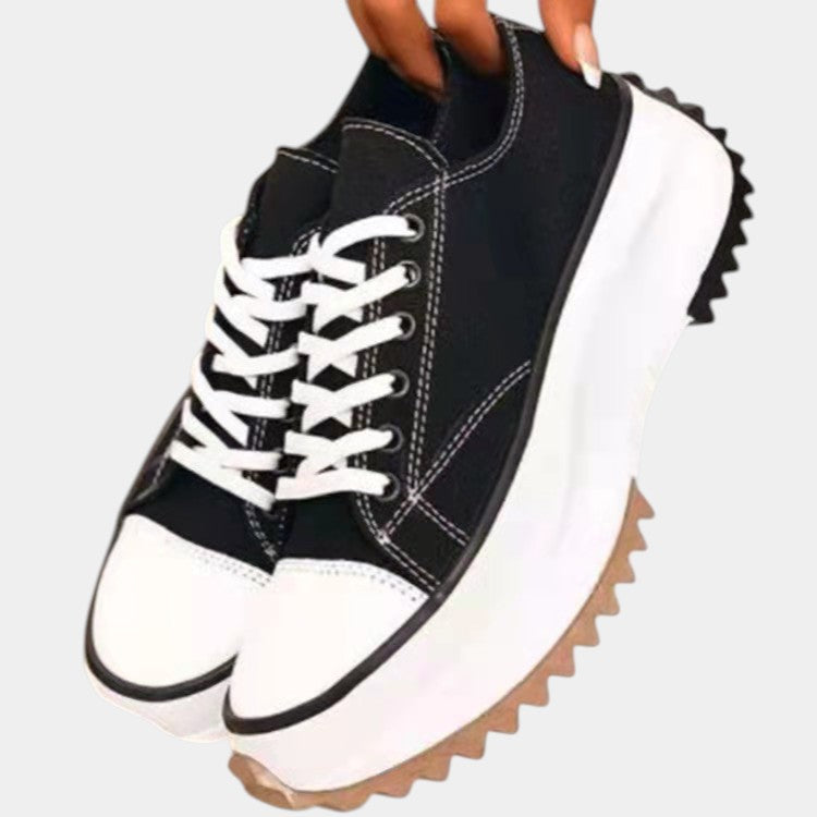 Eveloise | Chunky Platform Lace-Up Sneakers