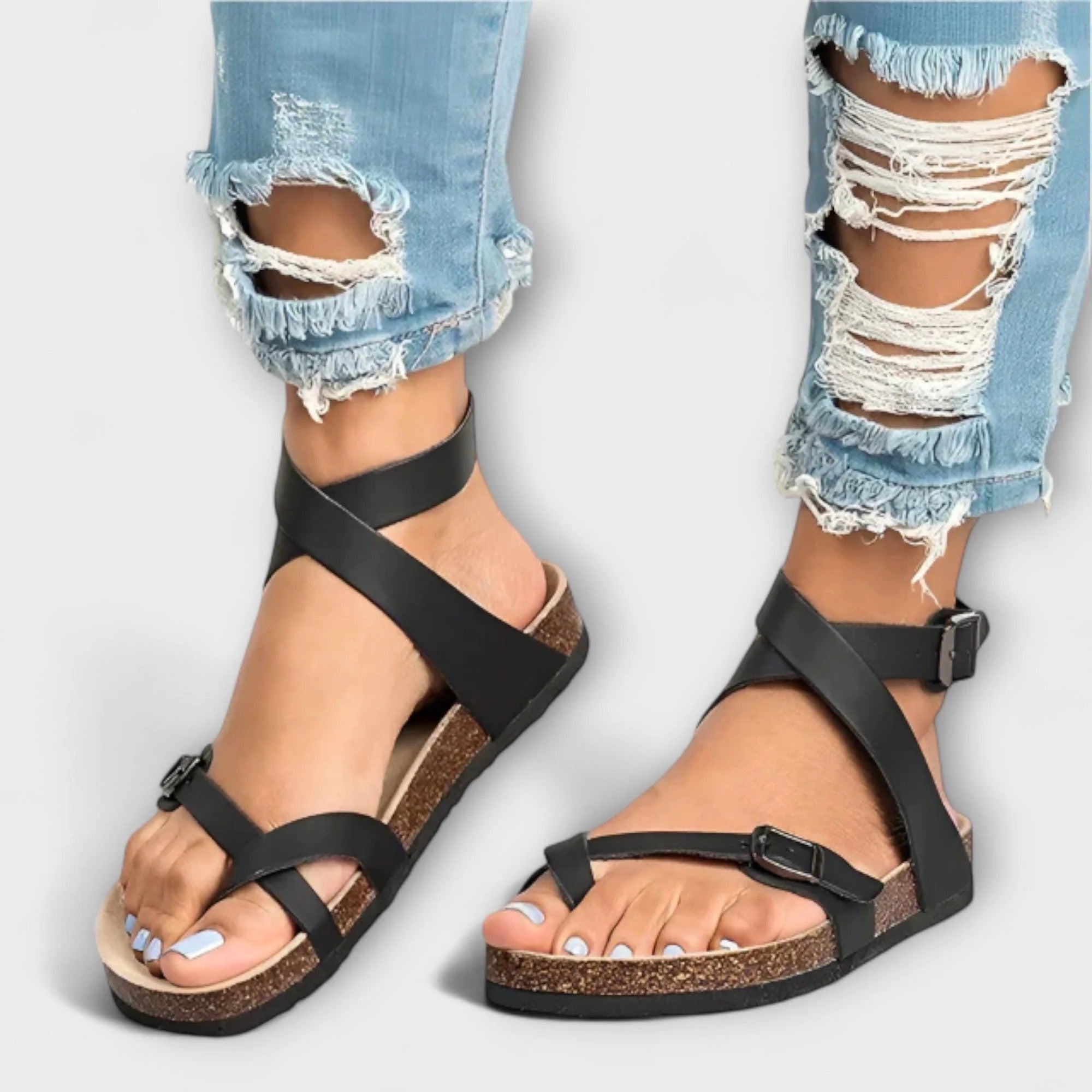 Camille | Orthopedic Comfort Buckle Sandals