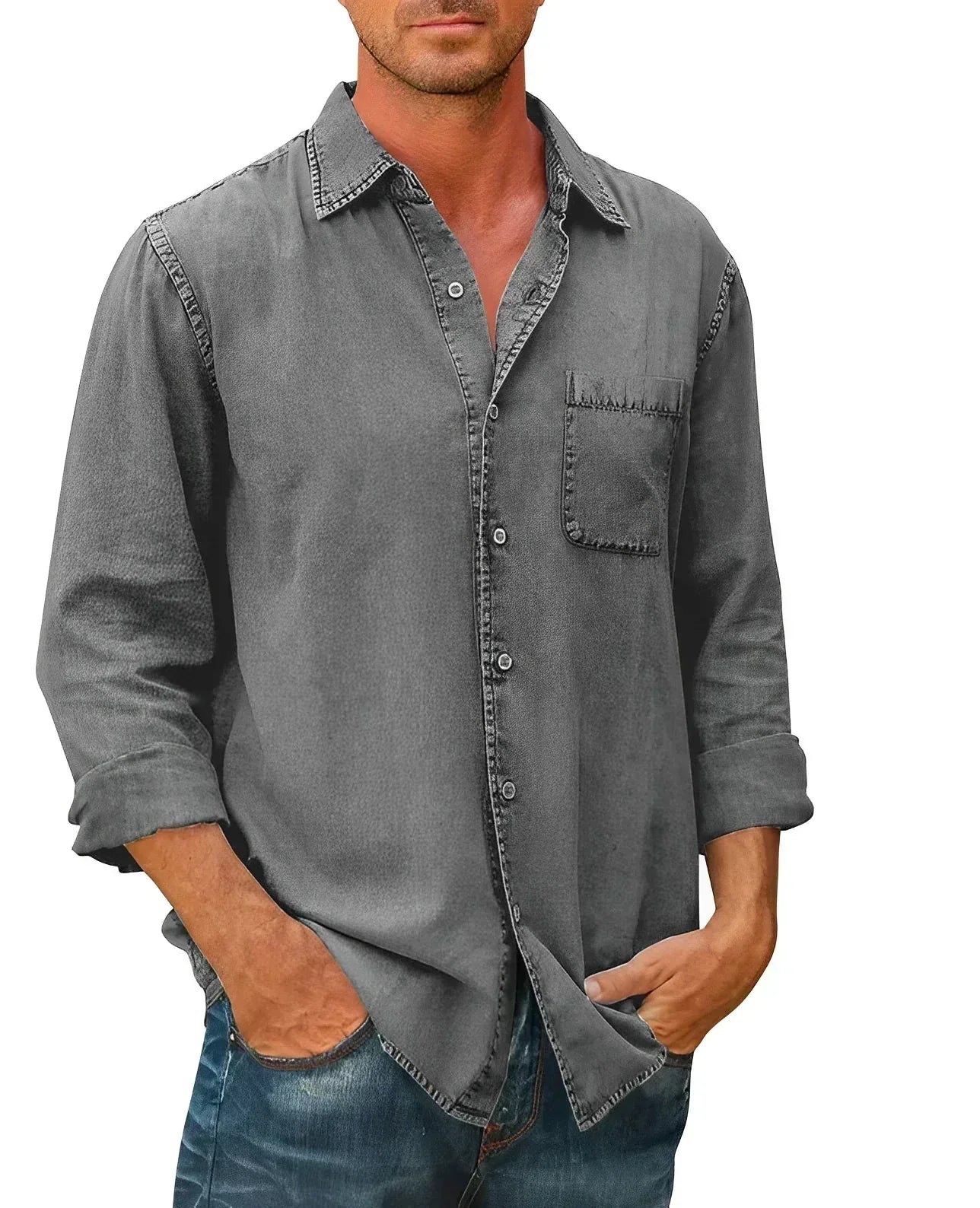James | Casual Long-Sleeve Shirt