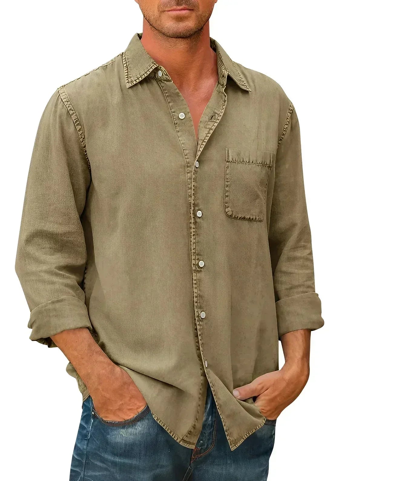 James | Casual Long-Sleeve Shirt