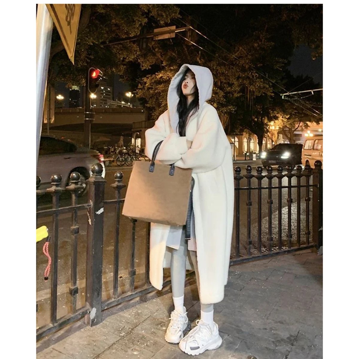 Lola | Lambswool Hooded Jacket