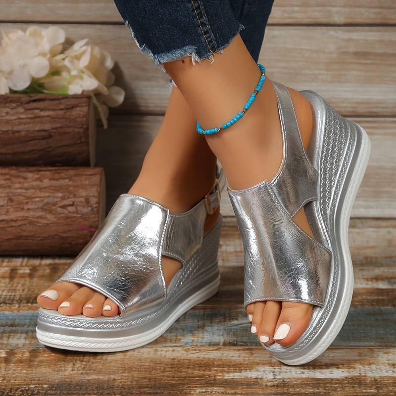 Vina | Orthopedic Shiny Sandals