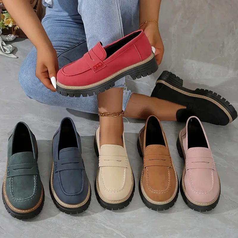 Sophia | Suede Loafers