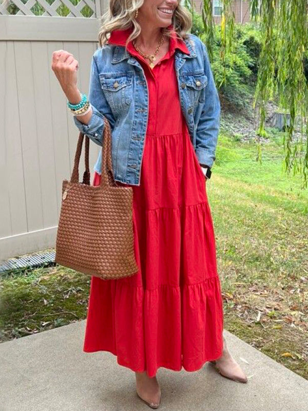 Emily™ | Relaxed Tiered Maxi Dress