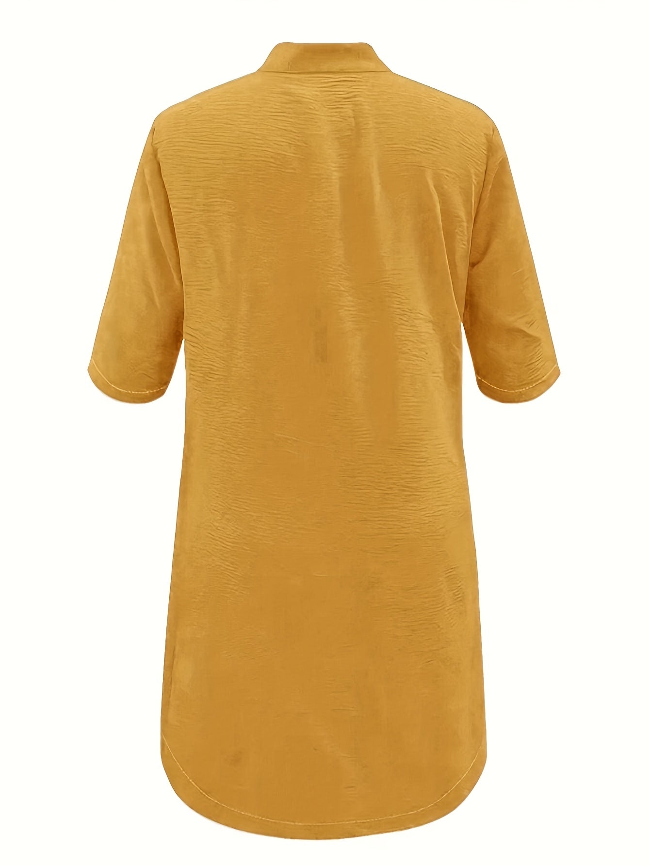 Sarah™ | Button-Down Linen Shirt Dress