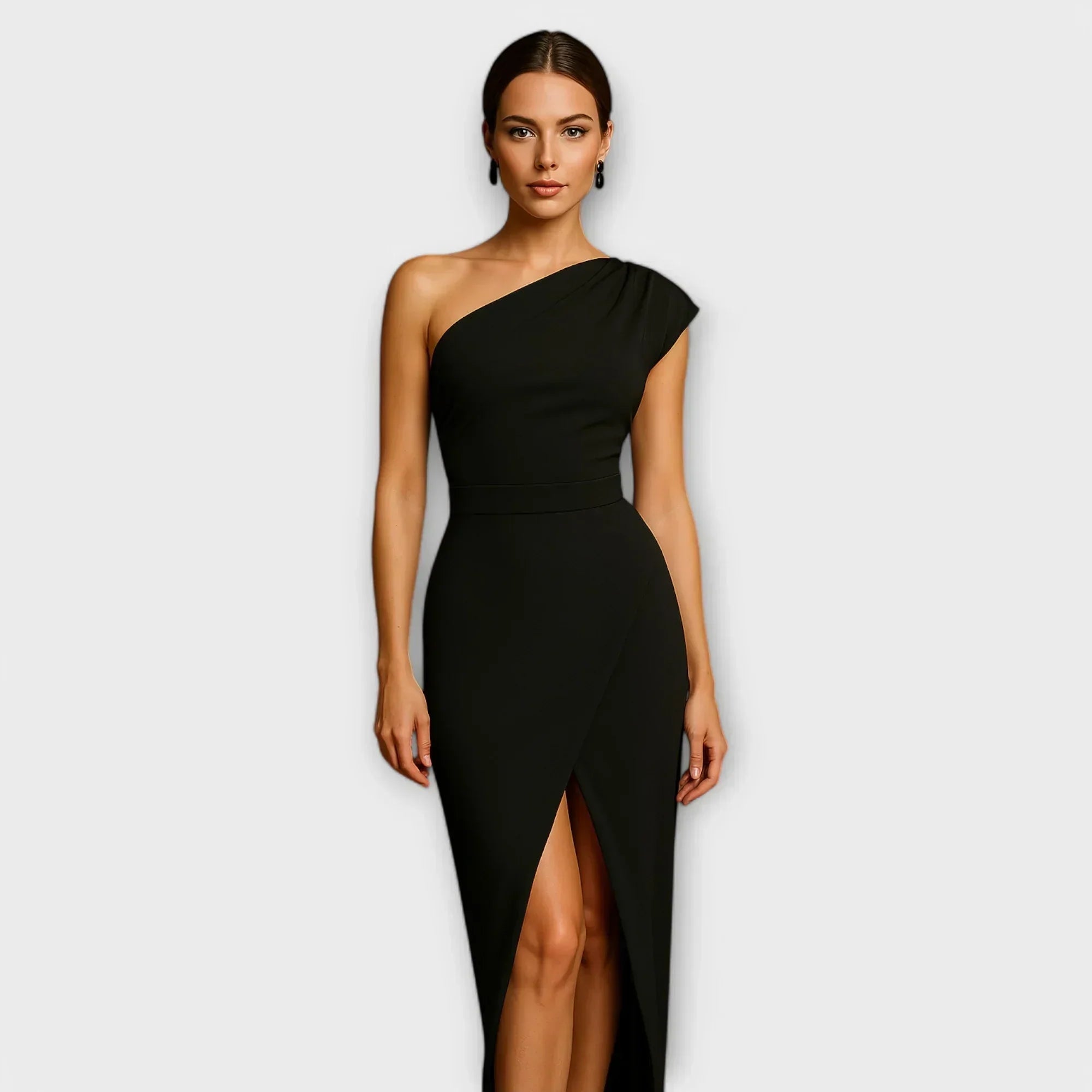 Elegant formal asymmetric evening dresses