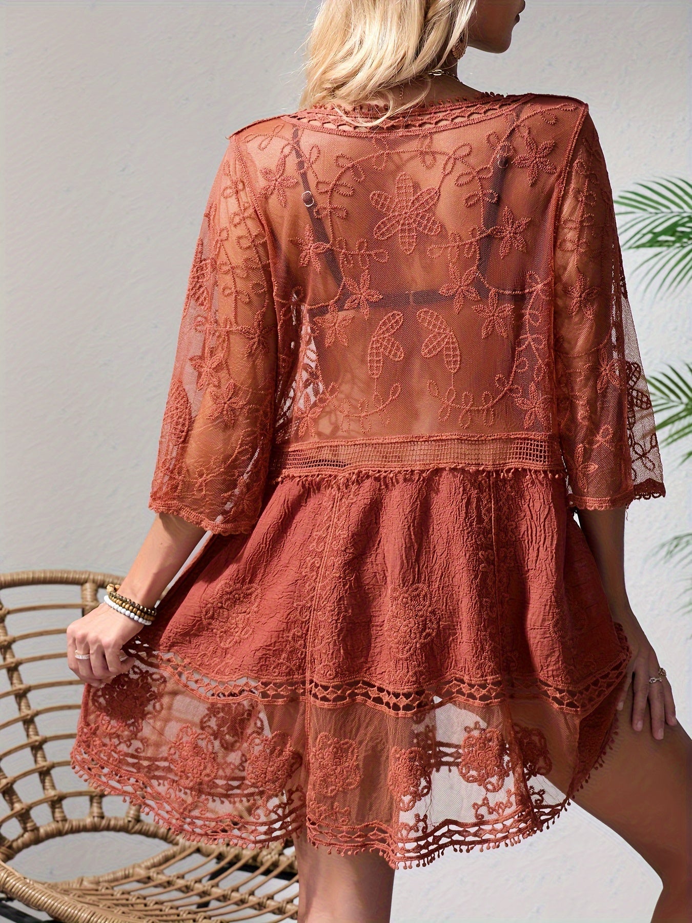 Hélène - Rash Guard Beach Cover-Up