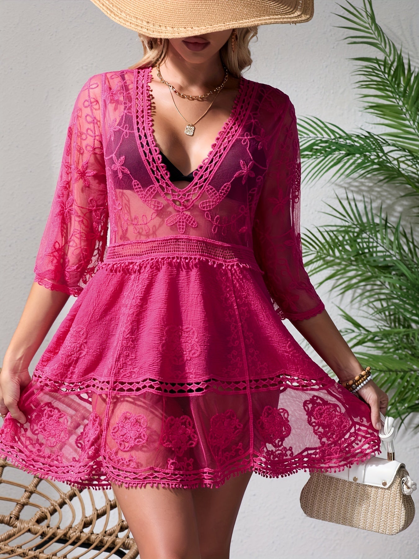 Hélène - Rash Guard Beach Cover-Up