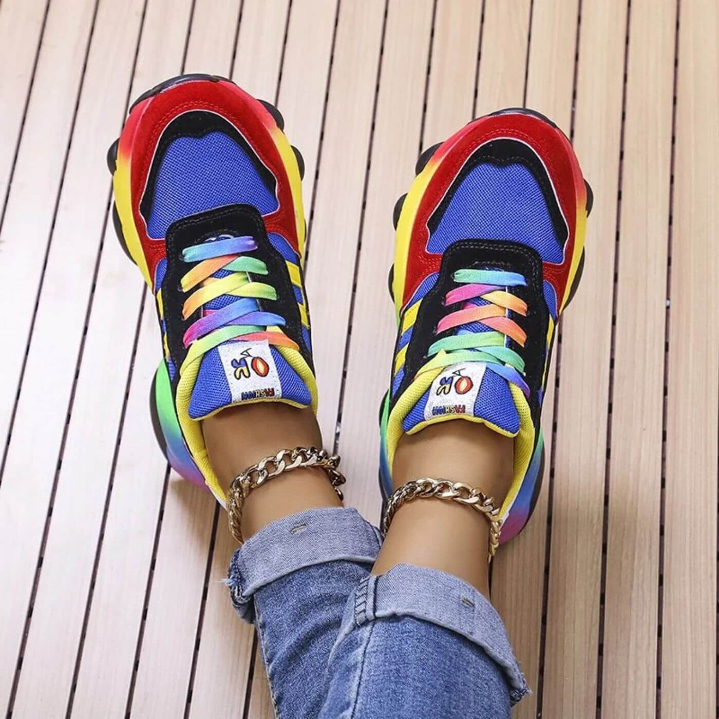 Cecilia | Colorful Orthopedic Sneakers