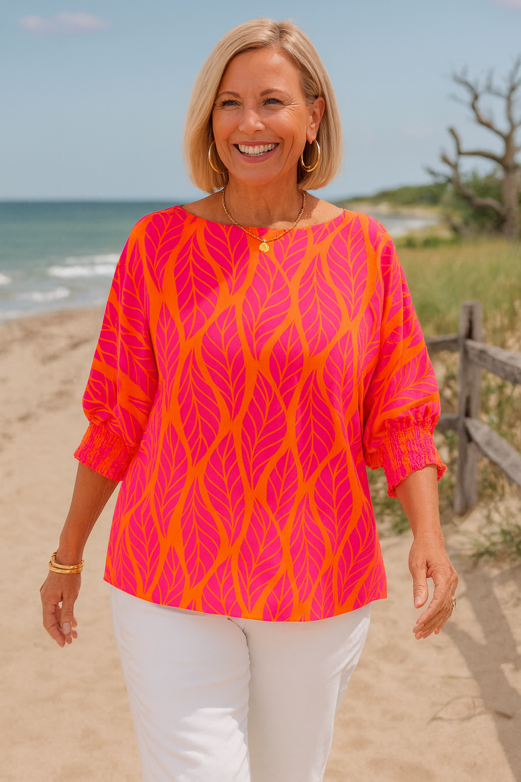 Elandra | FlatterFit Blouse – Confidence, Comfort & Coverage