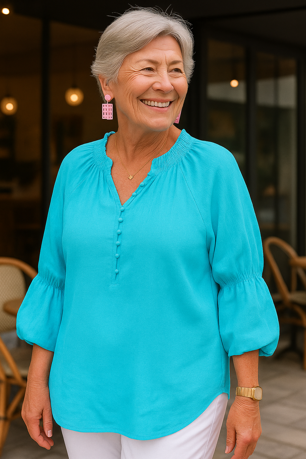 Idra Blouse – breezy comfort meets timeless style