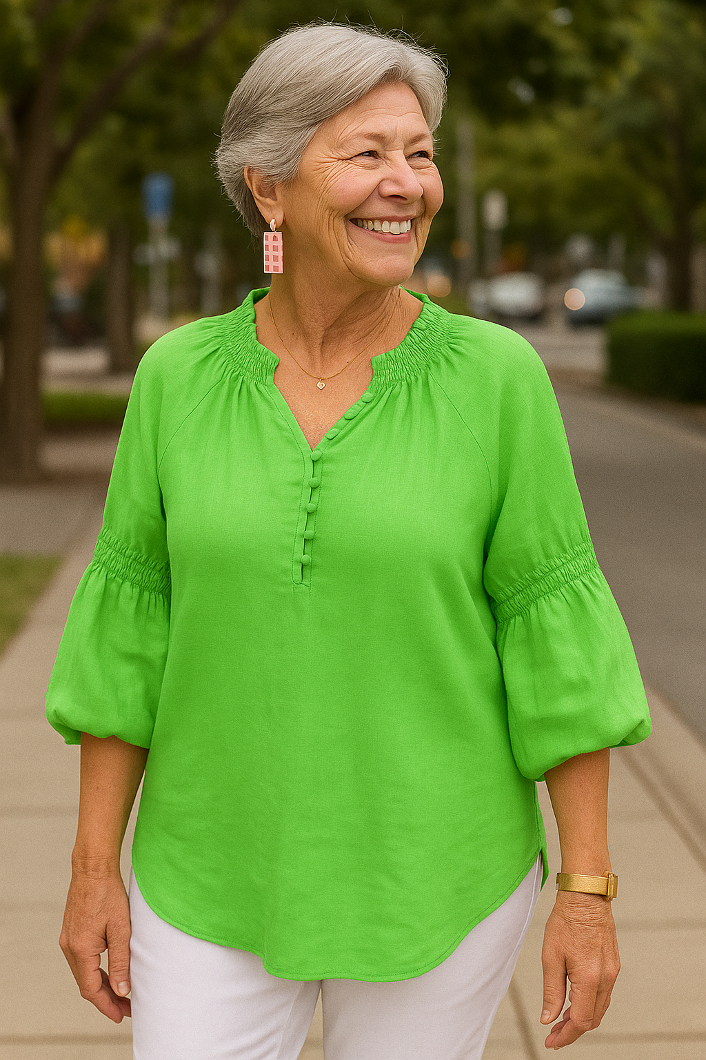 Idra Blouse – breezy comfort meets timeless style
