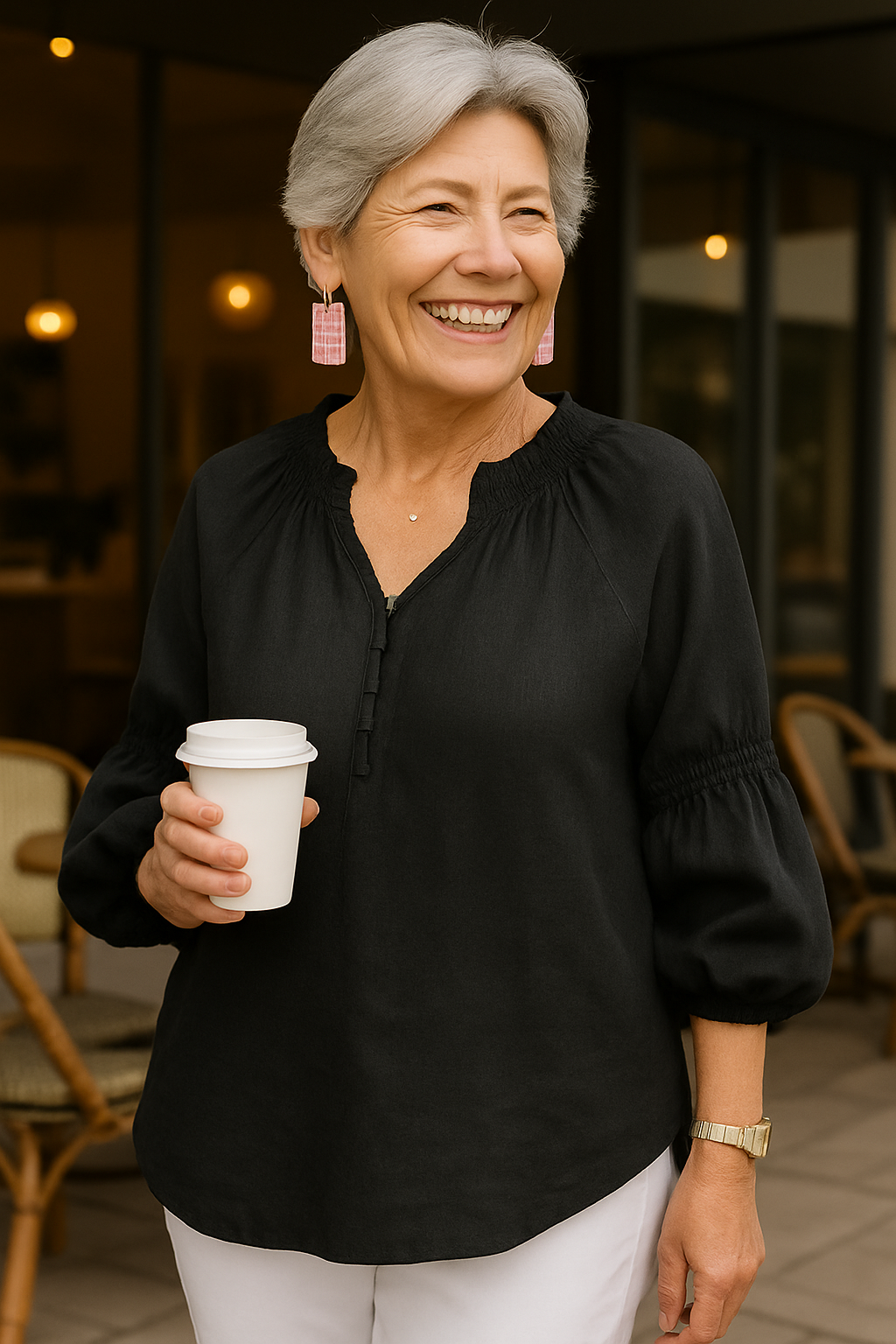 Idra Blouse – breezy comfort meets timeless style