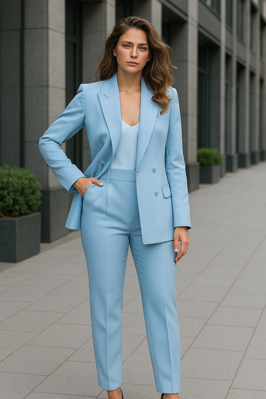 Emery | Stylish Elegant Tailored Suit Set