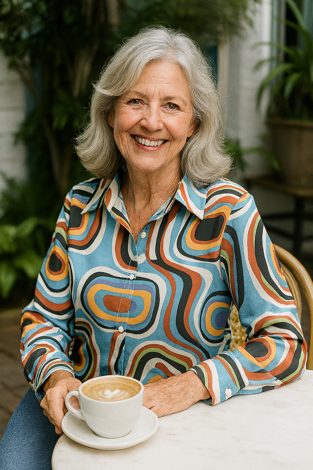 Carys | Artful Ease Blouse