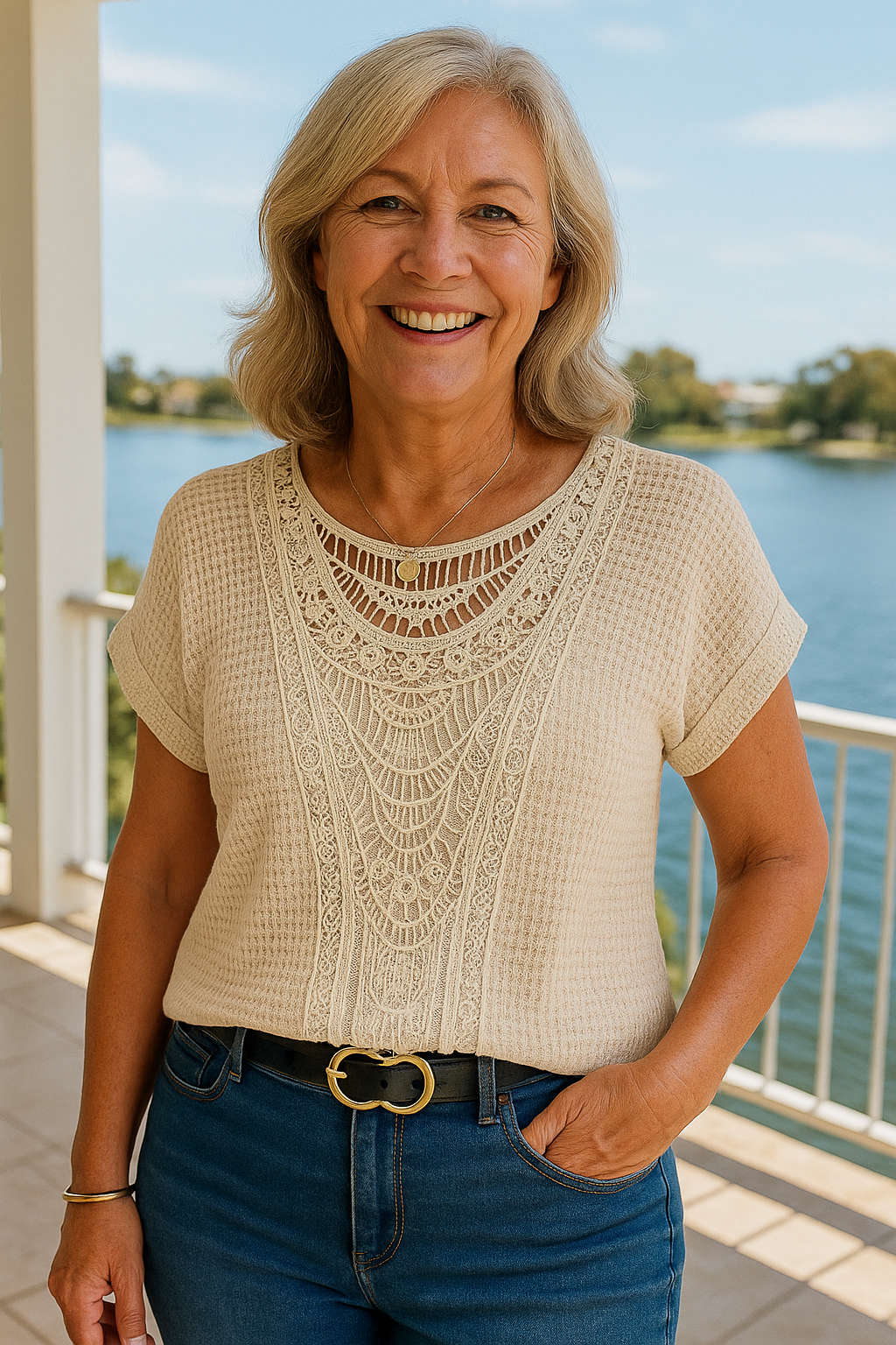 Leona | Soft Lace Boho Top — For Real Comfort, Real Style