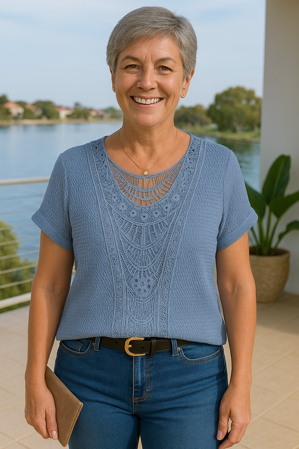 Leona | Soft Lace Boho Top — For Real Comfort, Real Style