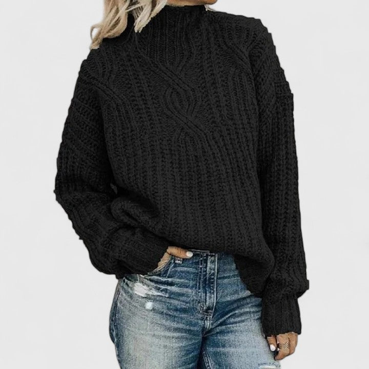 Aerynna | Chunky Knit Turtleneck Sweater