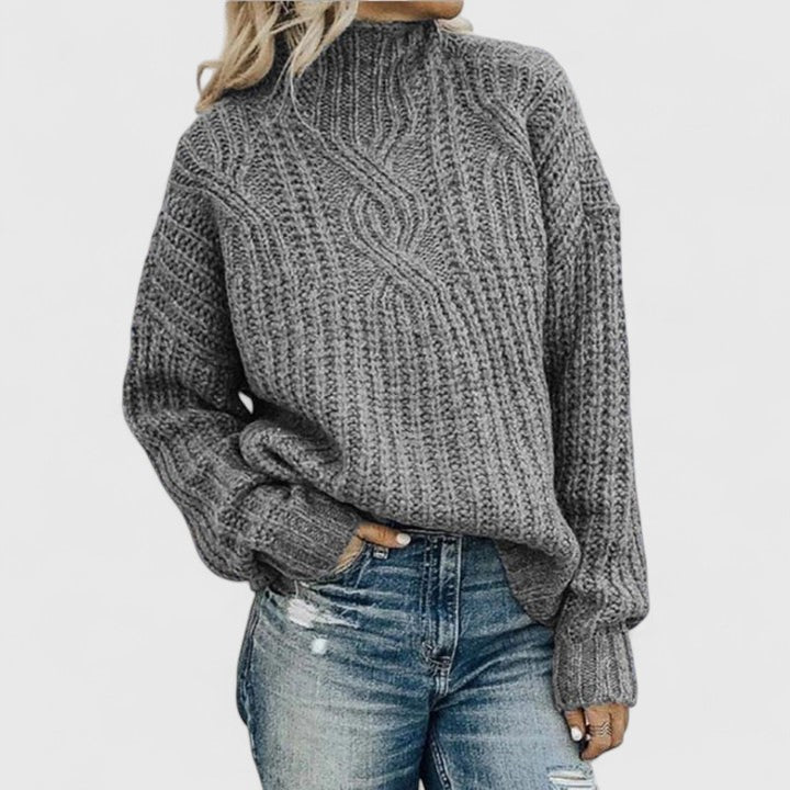 Aerynna | Chunky Knit Turtleneck Sweater