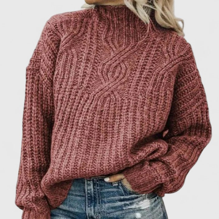 Aerynna | Chunky Knit Turtleneck Sweater