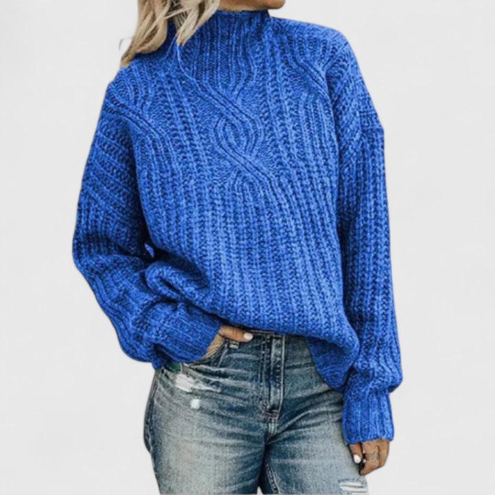 Aerynna | Chunky Knit Turtleneck Sweater