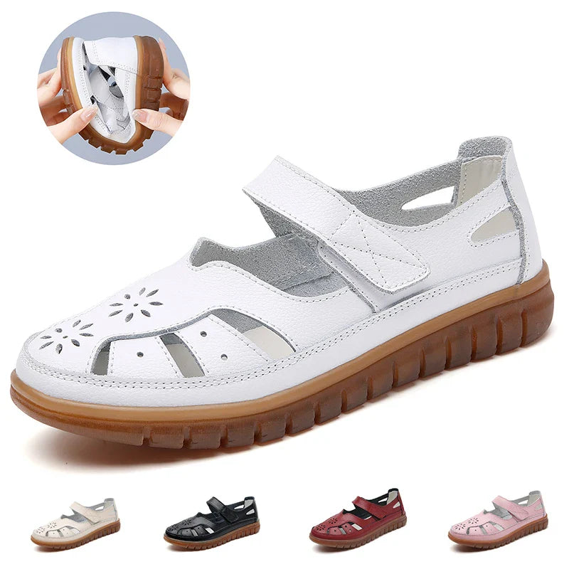 Elvia | Orthopedic Cut-Out Comfort Sandals