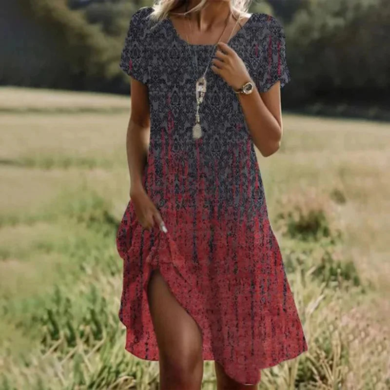 Valen | Stylish Flowing Casual Dress