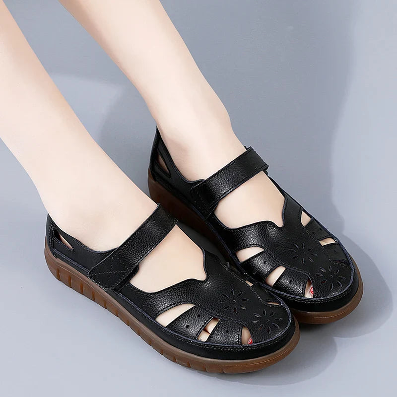 Elvia | Orthopedic Cut-Out Comfort Sandals