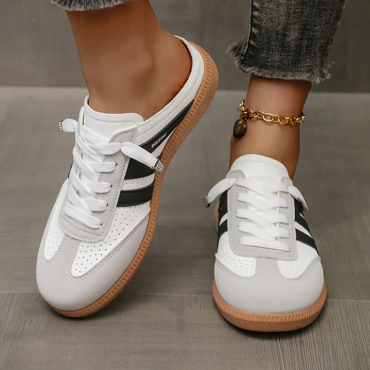 Sadie | Orthopedic Retro Slip-On Sandals