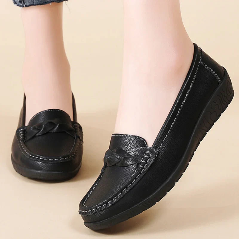 Mavi | Orthopedic Soft Leather Comfort Loafers