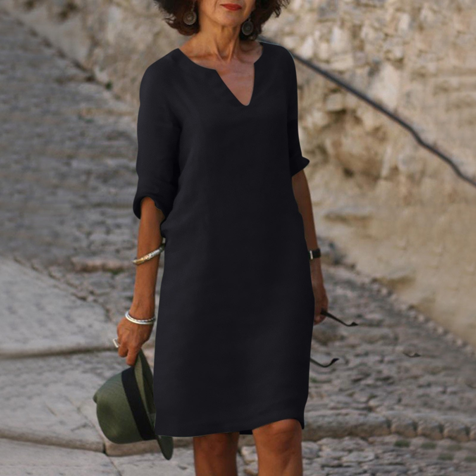 Susan | Elegant Fluid Dress for Timeless Style