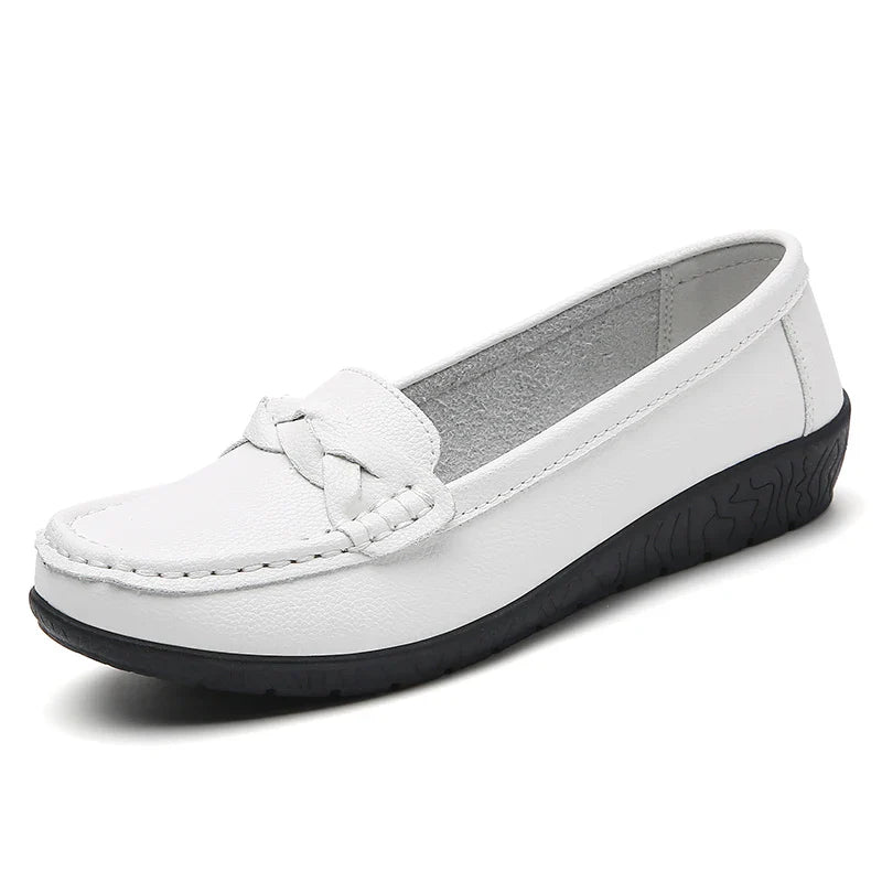 Mavi | Orthopedic Soft Leather Comfort Loafers