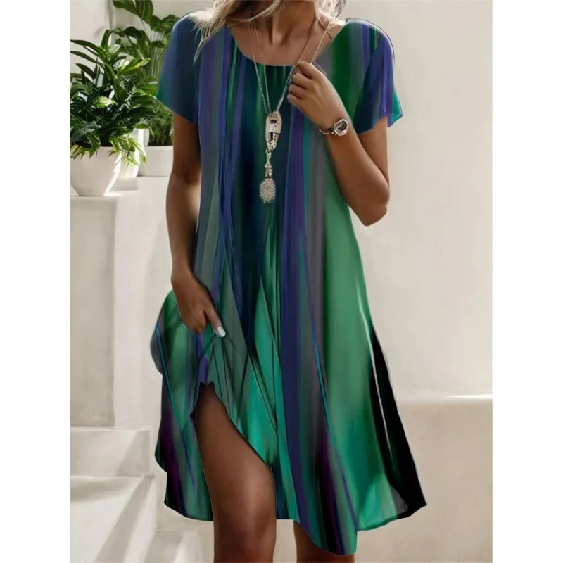 Valen | Stylish Flowing Casual Dress