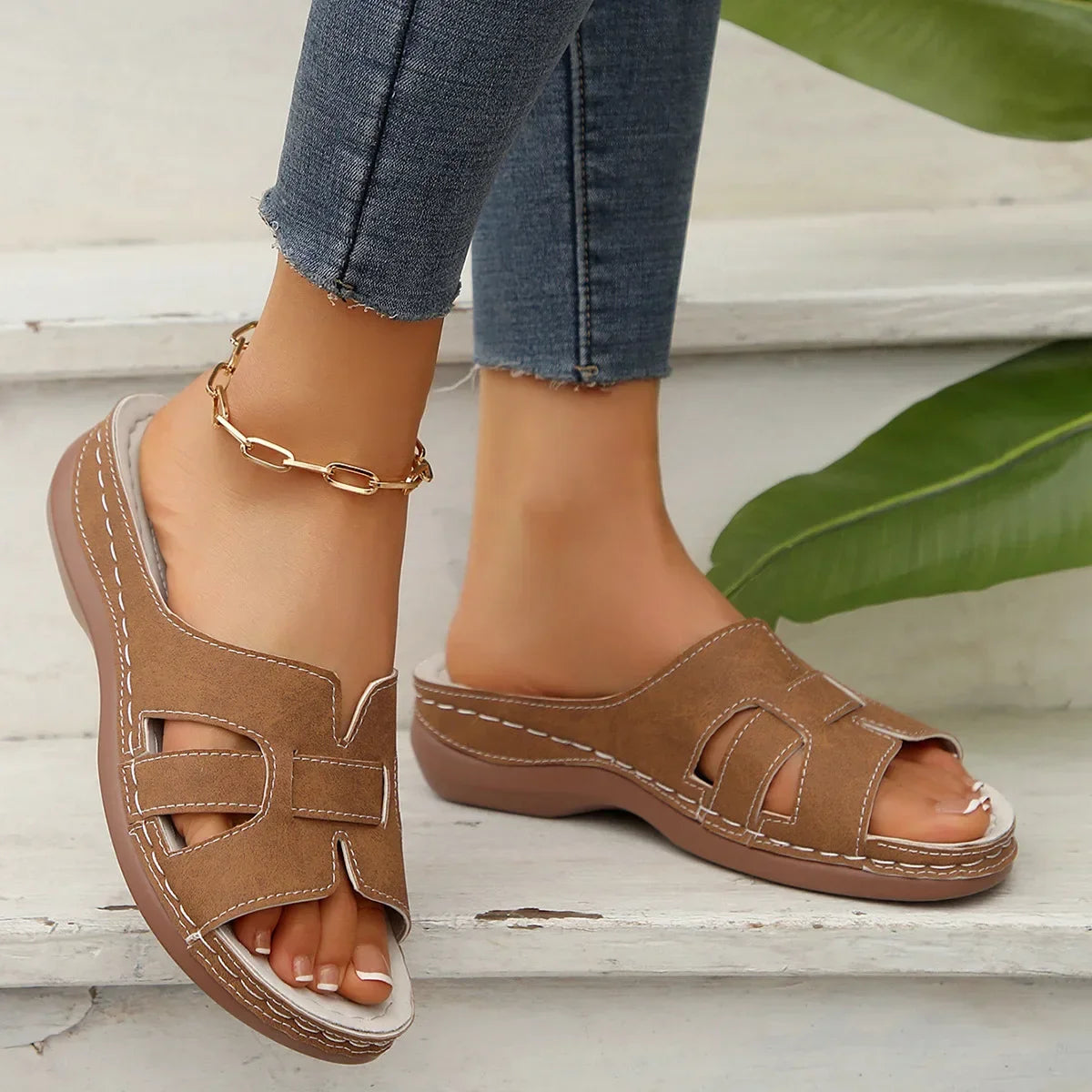 Maxine | Orthopedic Slip-on Sandals