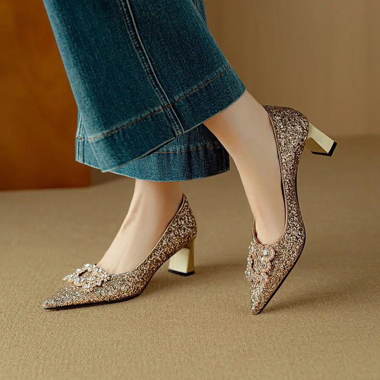 NOVA™| Gloria Glitter Pumps