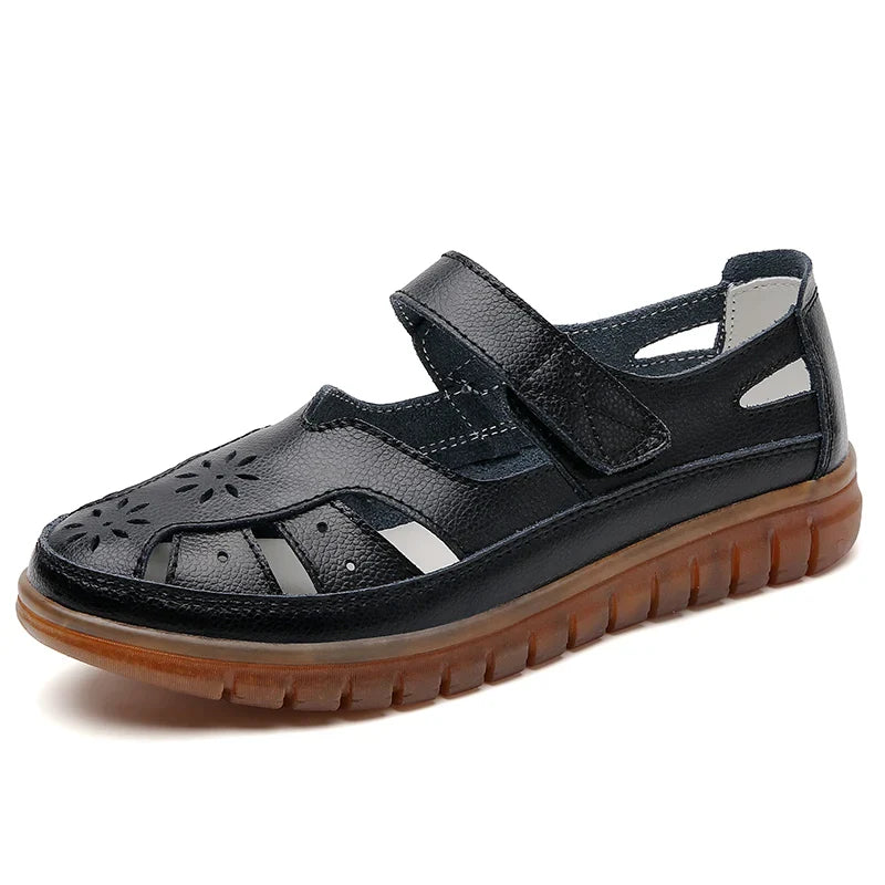 Elvia | Orthopedic Cut-Out Comfort Sandals