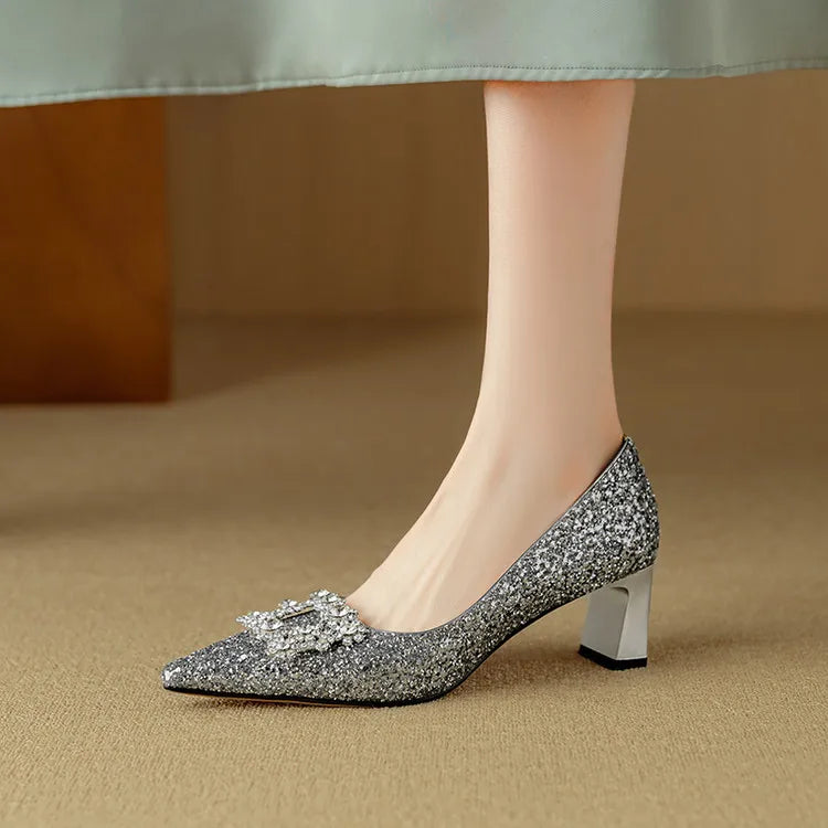 NOVA™| Gloria Glitter Pumps