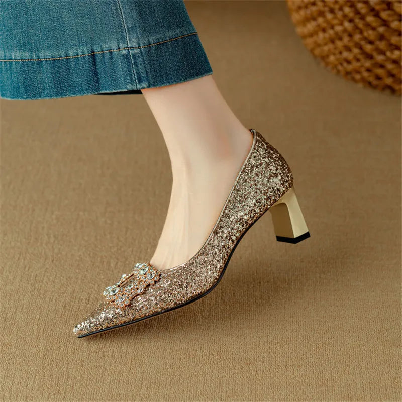 NOVA™| Gloria Glitter Pumps
