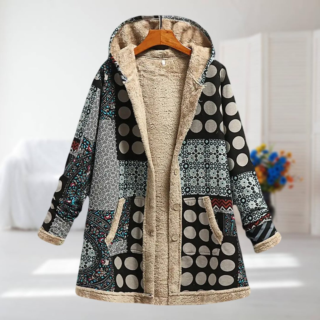 Camellia | Warm Coat with Fleece Lining