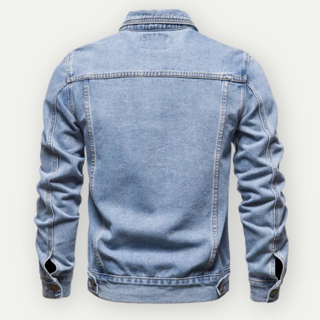 Austin | Men's Classic Denim Trucker Jacket
