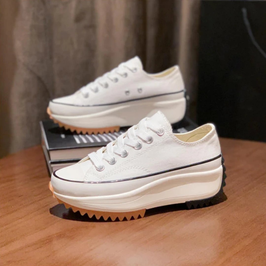 Charlie | Canvas Platform Sneakers