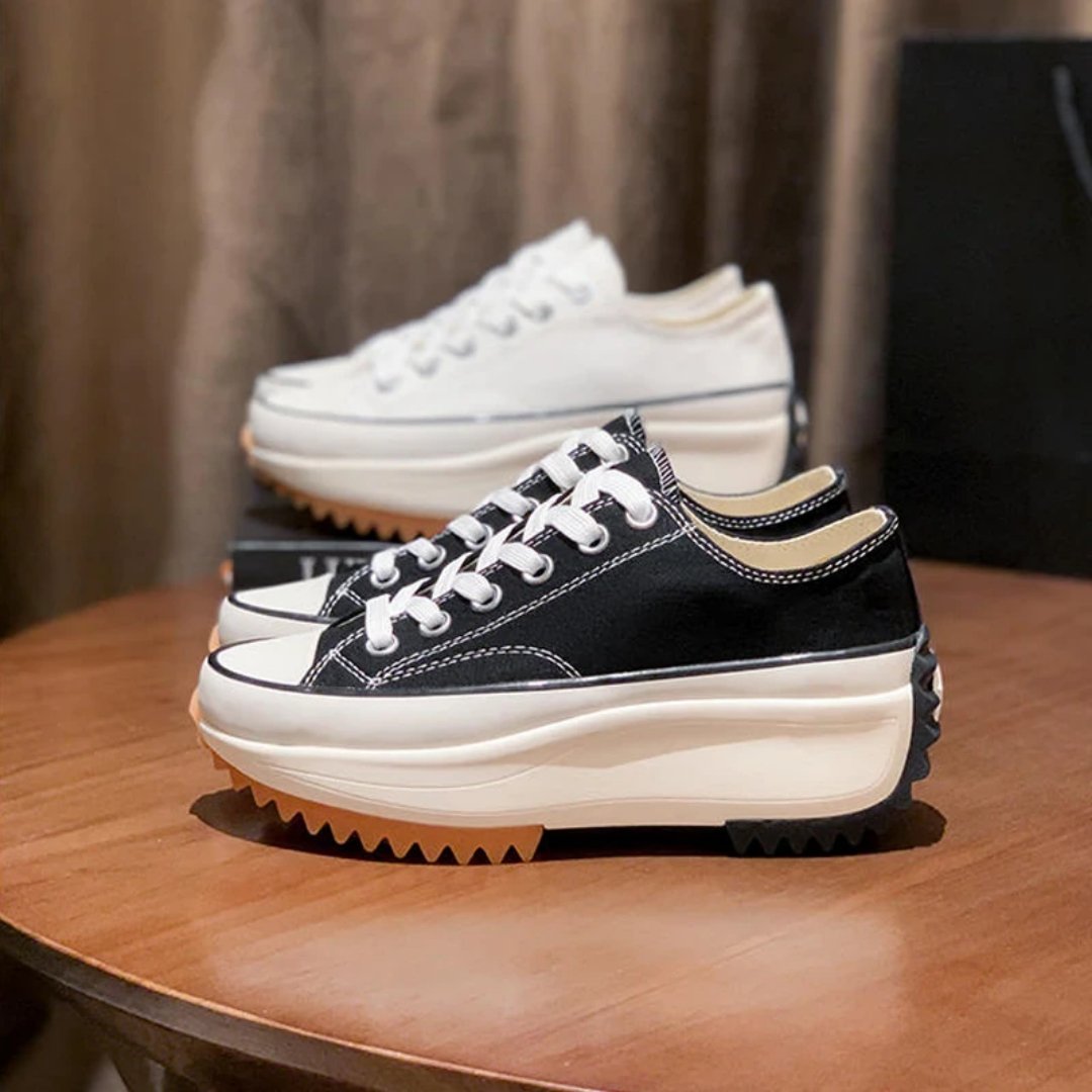 Charlie | Canvas Platform Sneakers