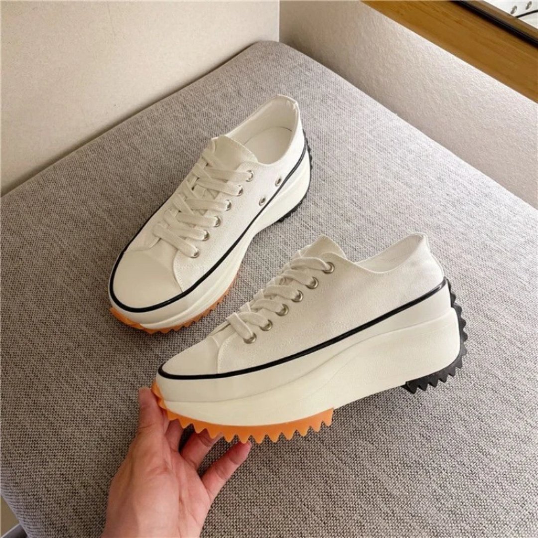 Charlie | Canvas Platform Sneakers