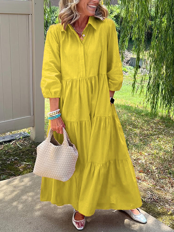 Emily™ | Relaxed Tiered Maxi Dress