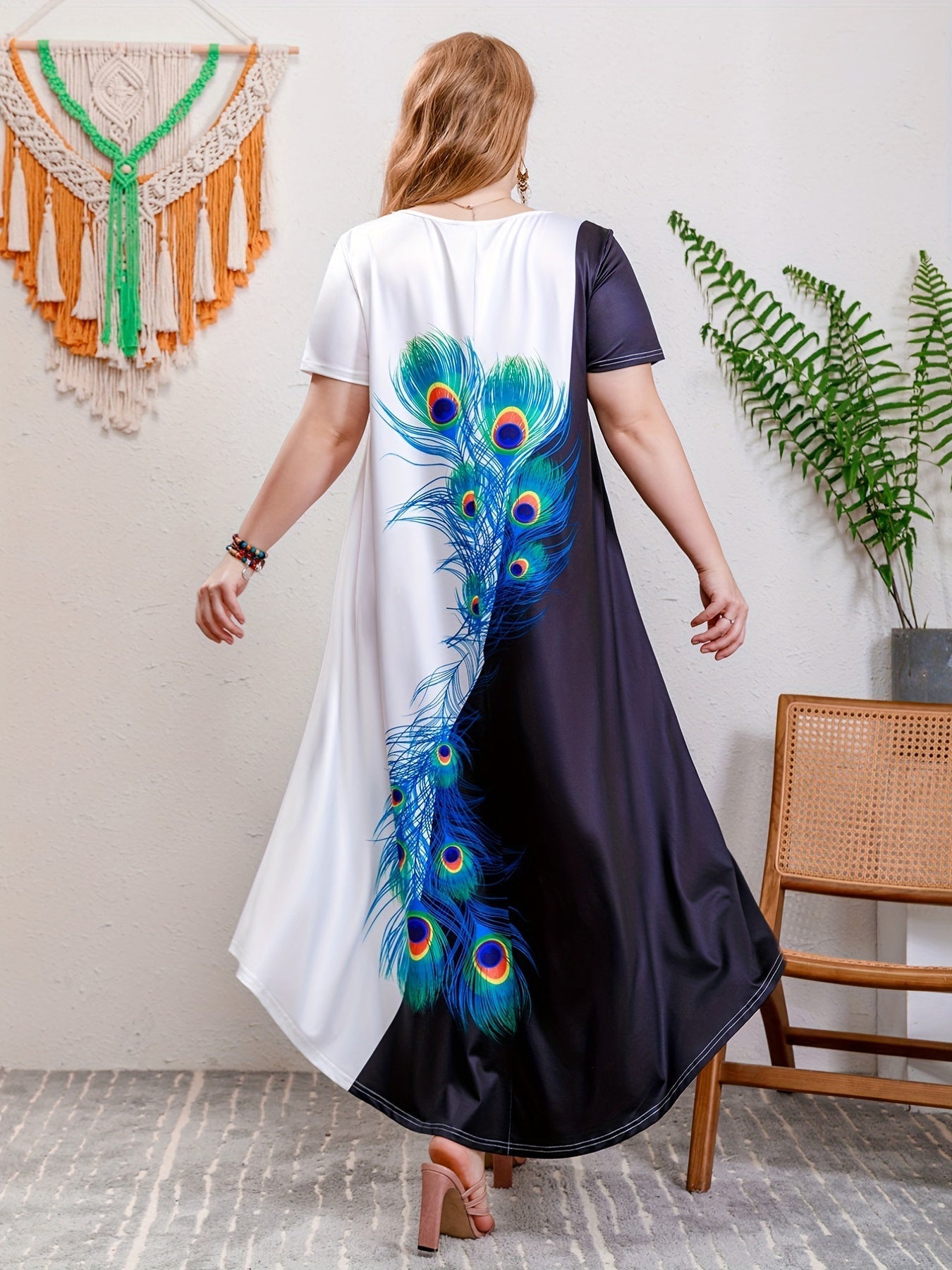 Karen - Plus Size Floral Dress